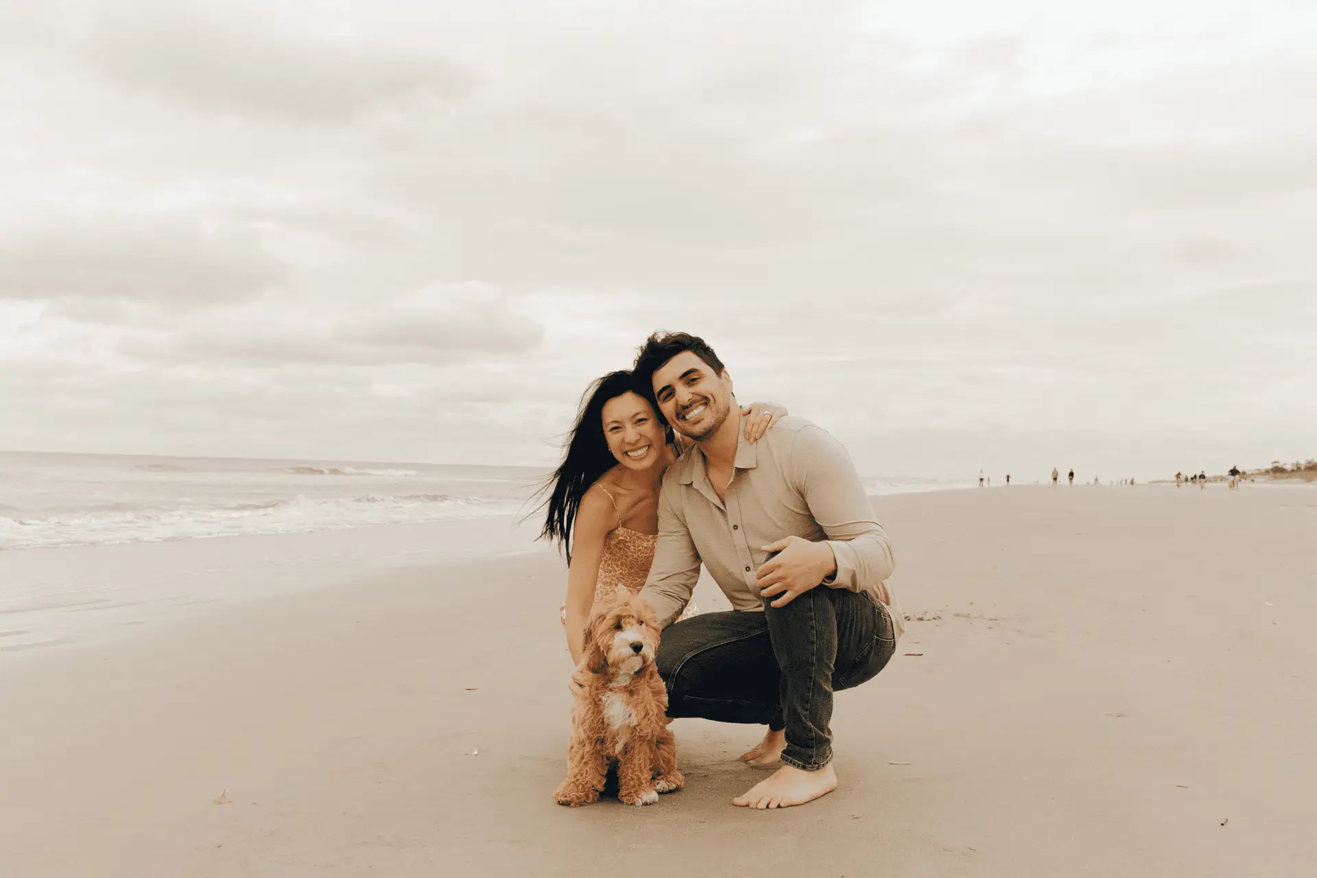 Grant Zakhar and family enjoying a day at the beach near Ridgeland, SC, reflecting the welcoming, family-focused approach of Zakhar Orthodontics.